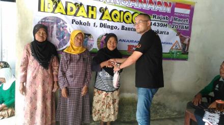 CV MARLIN BROTHERS (Indonesia) & EZ QURBAN (Malaysia) KEMBALI MENYALURKAN DAGING AQIQOH DI DLINGO