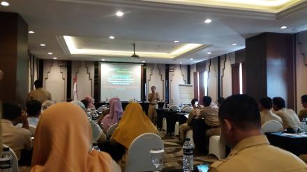 PAMONG DLINGO MENGHADIRI SOSIALISASI SIM PERENCANAAN SEPAK@T DI HOTEL NEO