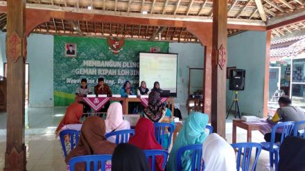 FORUM DESA SIAGA UPT PUSKESMAS DLINGO I DI PENDOPO BALAI DESA DLINGO
