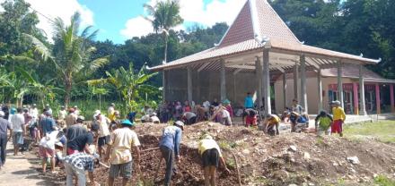 KERJA BAKTI DI DUSUN DLINGO I