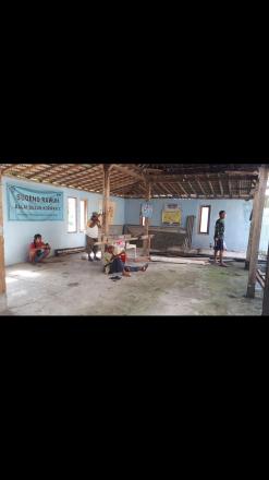 KERJA BAKTI PEMBANGUNAN BALAI DUSUN KORIPAN II DLINGO