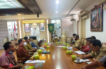 Audiensi Ketua Kalurahan Budaya se-Kabupaten Bantul dengan Wakil Bupati Bantul