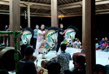 Pendampingan Kelompok seni Jathilan ROGO SEJIWO Pakis