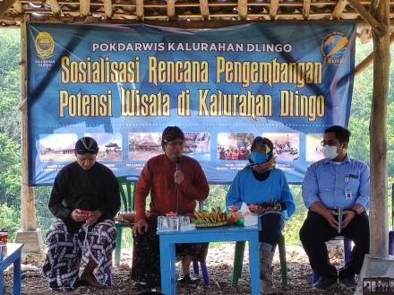SOSIALISASI RENCANA PENGEMBANGAN POTENSI WISATA DI KALURAHAN DLINGO