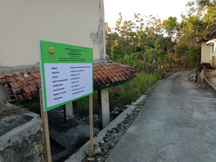 Realisasi Program Pembangunan Partisipatif Kalurahan (P2MK) Tahun 2023