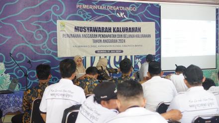 MUSYAWARAH KALURAHAN PERUBAHAN ANGGARAN PENDAPATAN DAN BELANJA KALURAHAN TAHUN ANGGARAN 2024