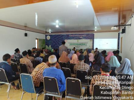 MUSYAWARAH RENCANA PEMBANGUNAN KALURAHAN DLINGO TAHUN 2025