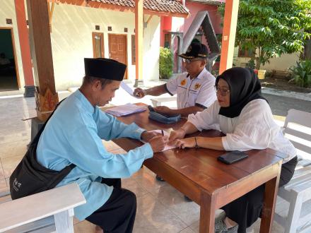 PENYALURAN BANTUAN LANGSUNG TUNAI DANA DESA (BLT-DD)  BULAN AGUSTUS 2025