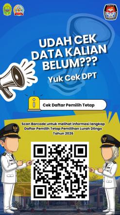 PANITIA PEMILIHAN LURAH DLINGO AJAK MASYARAKAT CEK DAFTAR PEMILIH TETAP (DPT)